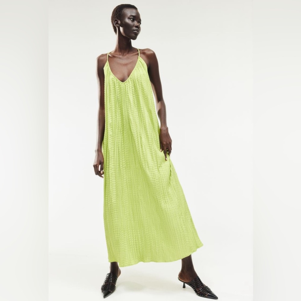 HM Green Maxi Dress